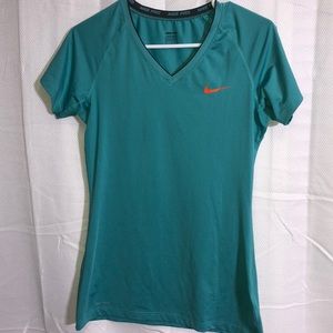 Nike Pro Dri fit. V neck shirt  medium